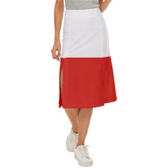 Banskobystricky Flag Midi Panel Skirt by tony4urban