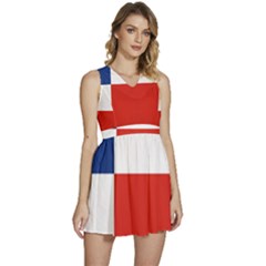 Banskobystricky Flag Sleeveless High Waist Mini Dress by tony4urban