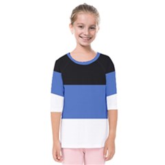 Estonia Kids  Quarter Sleeve Raglan Tee