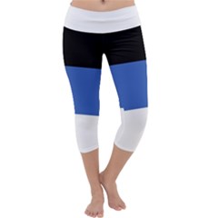 Estonia Capri Yoga Leggings by tony4urban