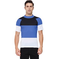 Estonia Men s Short Sleeve Rash Guard by tony4urban