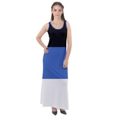 Estonia Sleeveless Velour Maxi Dress by tony4urban