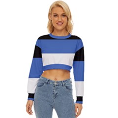 Estonia Lightweight Long Sleeve Sweatshirt by tony4urban