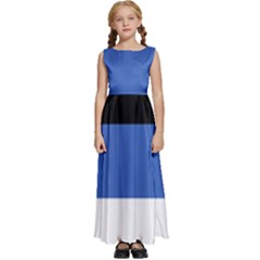 Estonia Kids  Satin Sleeveless Maxi Dress by tony4urban