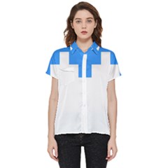 Akershus Flag Short Sleeve Pocket Shirt by tony4urban