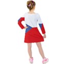 Czech Republic Kids  Long Sleeve Velvet Dress View2