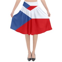 Czech Republic Flared Midi Skirt by tony4urban