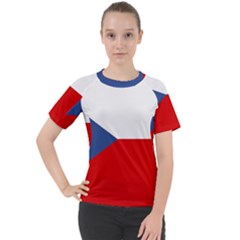 Czech Republic Women s Sport Raglan Tee