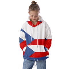 Czech Republic Kids  Oversized Hoodie by tony4urban