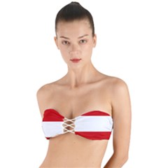 Austria Twist Bandeau Bikini Top