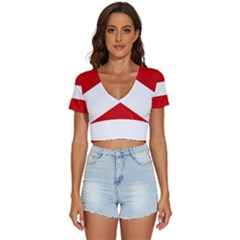 Austria V-neck Crop Top