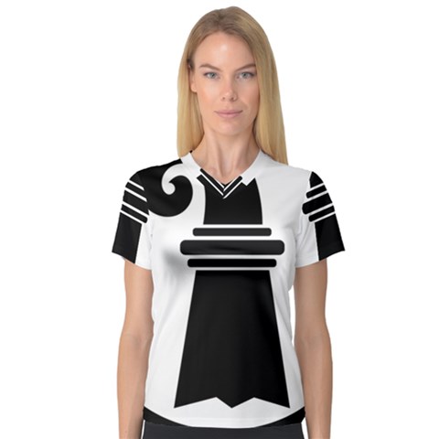 Basel Stadt V-neck Sport Mesh Tee by tony4urban