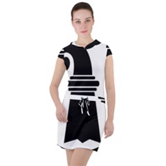 Basel Stadt Drawstring Hooded Dress by tony4urban