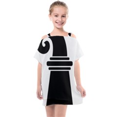 Basel Stadt Kids  One Piece Chiffon Dress by tony4urban