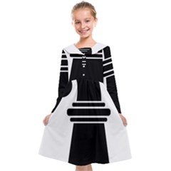 Basel Stadt Kids  Midi Sailor Dress by tony4urban