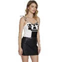 Basel Stadt Flowy Camisole Tie Up Top View3