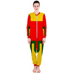 Auvergne Flag Onepiece Jumpsuit (ladies)