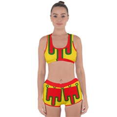 Auvergne Flag Racerback Boyleg Bikini Set by tony4urban