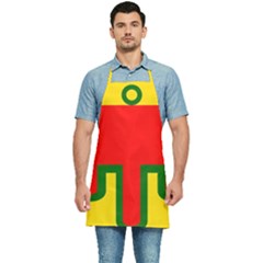 Auvergne Flag Kitchen Apron by tony4urban