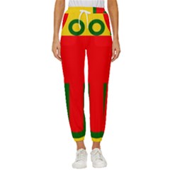 Auvergne Flag Cropped Drawstring Pants by tony4urban