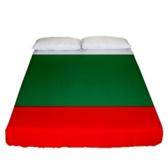 Bulgaria Fitted Sheet (queen Size) by tony4urban