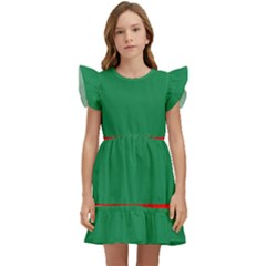 Bulgaria Kids  Winged Sleeve Dress