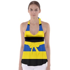 Gelderland Flag Babydoll Tankini Top by tony4urban