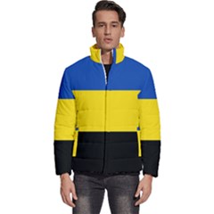 Gelderland Flag Men s Puffer Bubble Jacket Coat by tony4urban