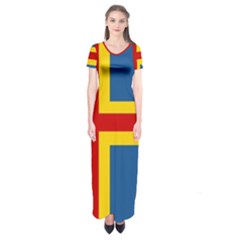 Aaland Short Sleeve Maxi Dress by tony4urban