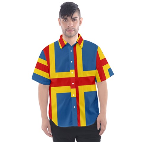 Aaland Men s Short Sleeve Shirt by tony4urban