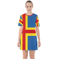 Aaland Sixties Short Sleeve Mini Dress by tony4urban