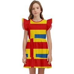 Aaland Kids  Winged Sleeve Dress by tony4urban