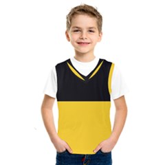 Baden Wurttemberg Flag Kids  Basketball Tank Top by tony4urban