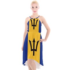 Barbados High-low Halter Chiffon Dress  by tony4urban