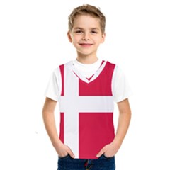 Denmark Kids  Basketball Tank Top by tony4urban