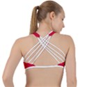 Denmark Criss Cross Racerback Sports Bra View2