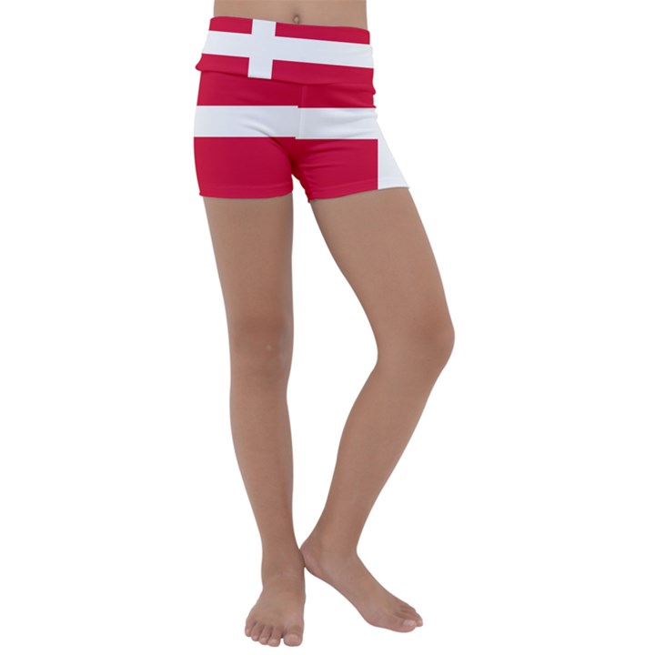 Denmark Kids  Lightweight Velour Yoga Shorts