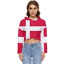 Denmark Women s Lightweight Cropped Hoodie View1