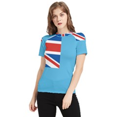 Fiji Women s Short Sleeve Rash Guard by tony4urban