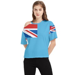 Fiji One Shoulder Cut Out Tee by tony4urban