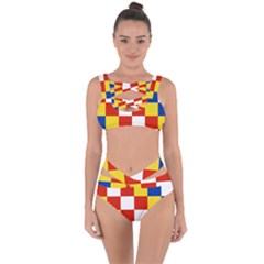 Antwerp Flag Bandaged Up Bikini Set  by tony4urban