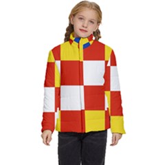 Antwerp Flag Kids  Puffer Bubble Jacket Coat