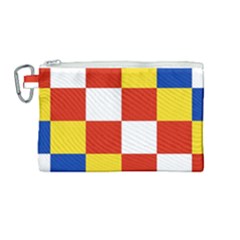 Antwerp Flag Canvas Cosmetic Bag (Medium)