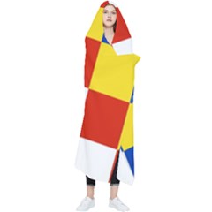 Antwerp Flag Wearable Blanket by tony4urban