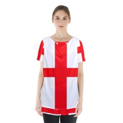 England Skirt Hem Sports Top by tony4urban