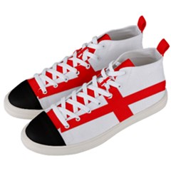 England Men s Mid-top Canvas Sneakers by tony4urban