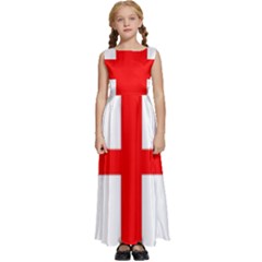 England Kids  Satin Sleeveless Maxi Dress by tony4urban