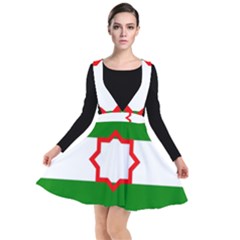 Andalusia Flag Plunge Pinafore Dress by tony4urban