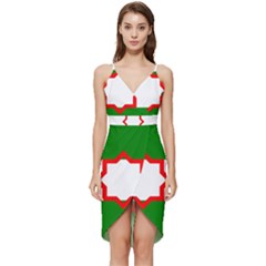 Andalusia Flag Wrap Frill Dress by tony4urban