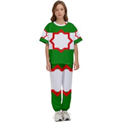 Andalusia Flag Kids  Tee And Pants Sports Set by tony4urban